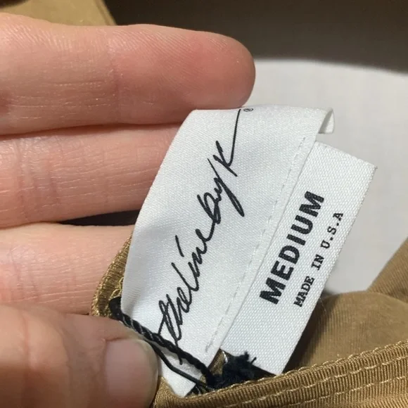 The Line by K Oisin Tan Cut Out Long Sleeve Shirt - Picture 9 of 10